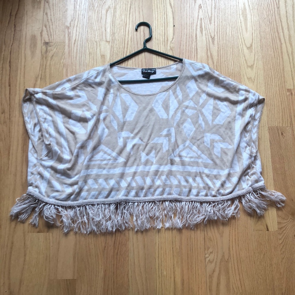Love always poncho like top